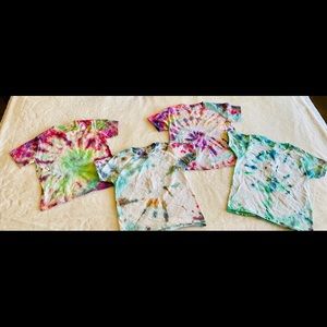 Tie die shirts ! Super cute hand made!